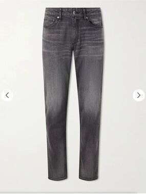 Rag & Bone fit 3 classic Men's Slim Straight Jeans in Charcoal Gray 32/32